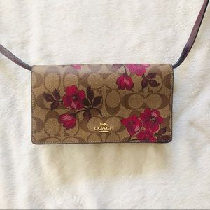NWT Coach Anna Foldover Bag